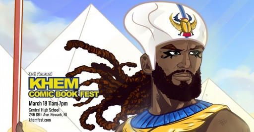 Third Annual Khem Comic Book Fest Returns to Newark This Weekend