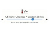 Climate Change / Sustainability