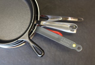 A collection of sustainable fry pans