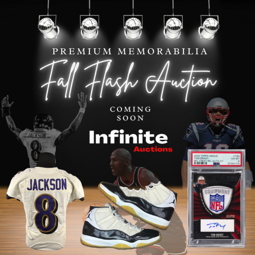 MDCE's Infinite Auctions Announces Fall Flash Auction Featuring Jordan, LeBron, and Brady Amid AI Research Momentum