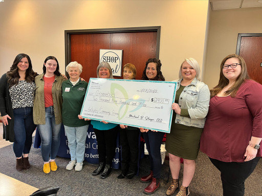 Pathways Financial Credit Union in Beavercreek Donates $2,900 to Local Greenebucs Chapter