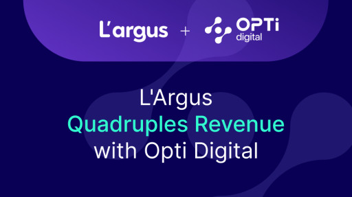 L'Argus Quadruples Revenue Per Page with Opti Digital