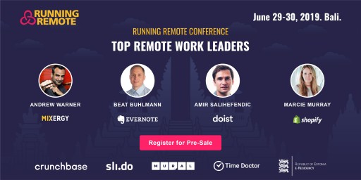Running Remote Conference - World's Largest Remote Work Event - 29-30 June 2019