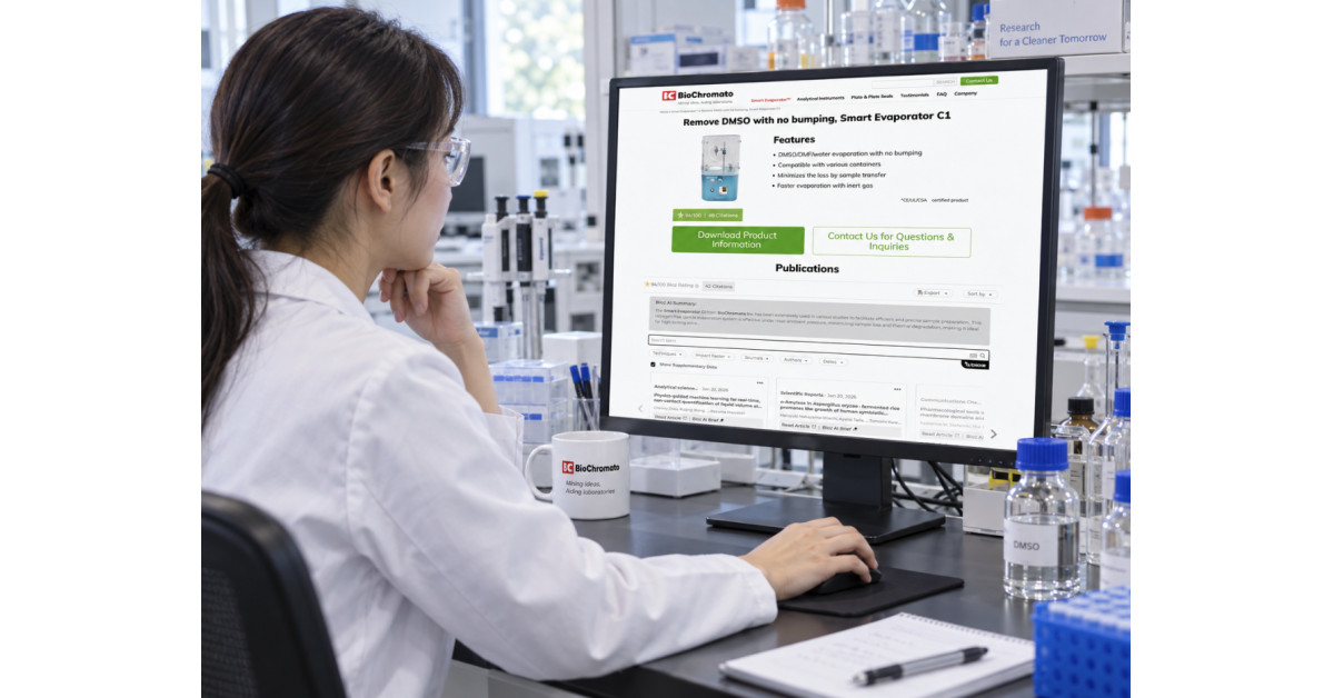 BioChromato Supports U.S. Market Expansion with Bioz Badges and Globally Published Research