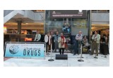 Jive Aces promoting drug-free living at a drug prevention rally in England