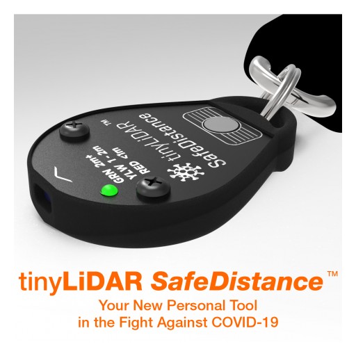 MicroElectronicDesign Launches tinyLiDAR SafeDistance as 'Masks Alone Cannot Stop the Pandemic' (Dr Tedros Adhanom Ghebreyesus, WHO Director-General)*