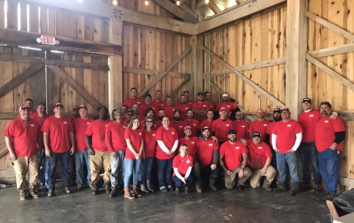 Rio Grande Fence Co. of Nashville Donates 830-Foot Fence to Old School Farm for 5th Annual Good Friday Service Project