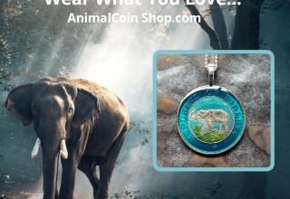 AnimalCoin. Liberia - Elephant