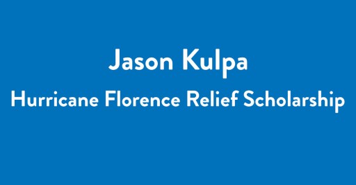 Tech Entrepreneur Jason Kulpa, Announces Scholarship for Students Affected by Hurricane Florence