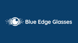 Blue Edge Glasses