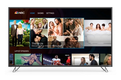 VIZIO SmartCast TV(SM) Brings Popular Entertainment From the NBC App to the Big Screen