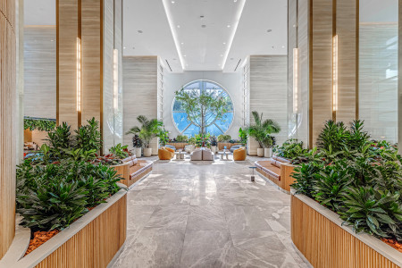 801 Brickell Lobby