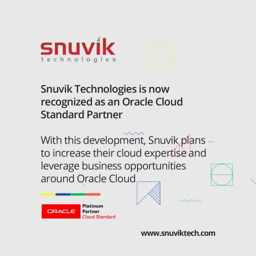 Snuvik Technologies Achieves Oracle PartnerNetwork Cloud Standard Designation