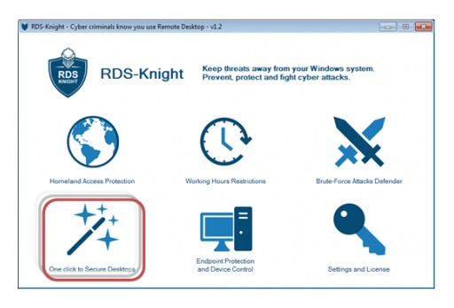 RDS-Knight Introduces One-Click Policies to Secure Desktop
