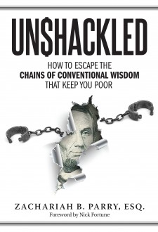 Zachariah B. Parry Releases New Book "Unshackled"