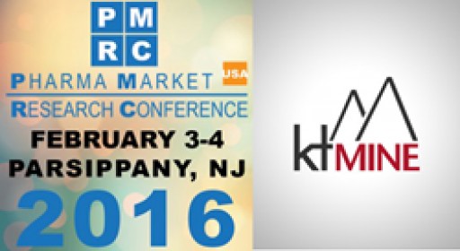 ktMINE to Exhibit at Pharma Market Research Conference