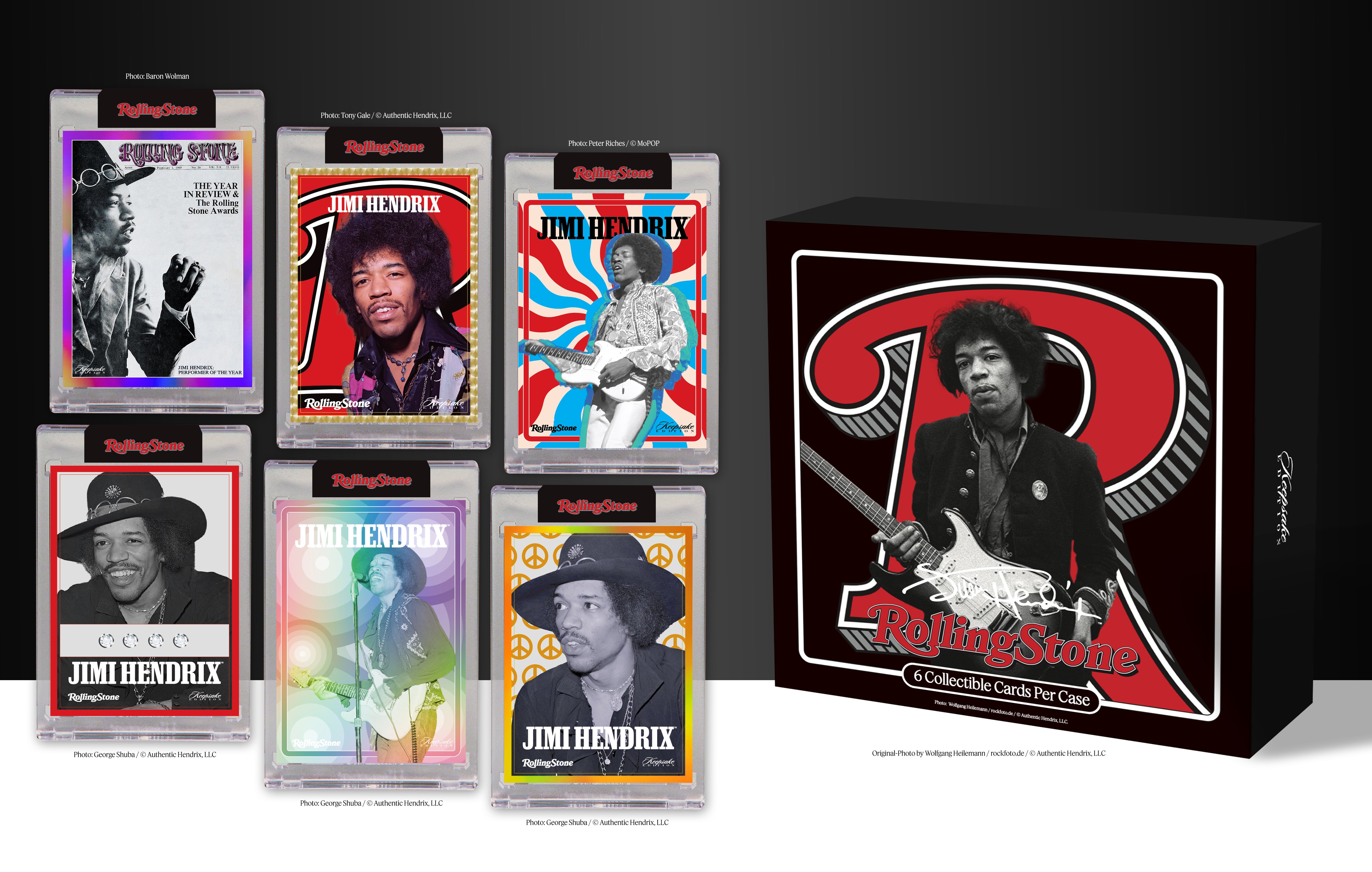2025 Rolling Stone Jimi Hendrix™ Keepsake Premiere Edition 