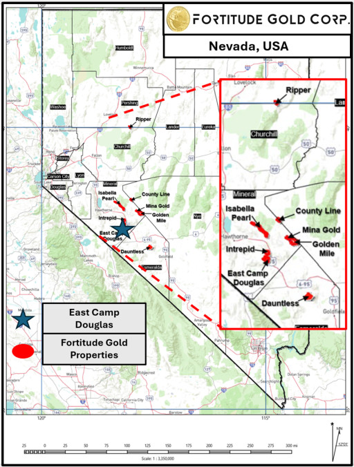 Fortitude Gold To Advance East Camp Douglas Property Through $40 Million Joint Venture