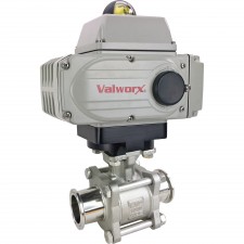 Electric Actuated Sanitary Ball Valve
