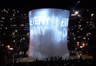 Projection Mapping for the Los Angeles Lakers Pre-game Show at Staples Center