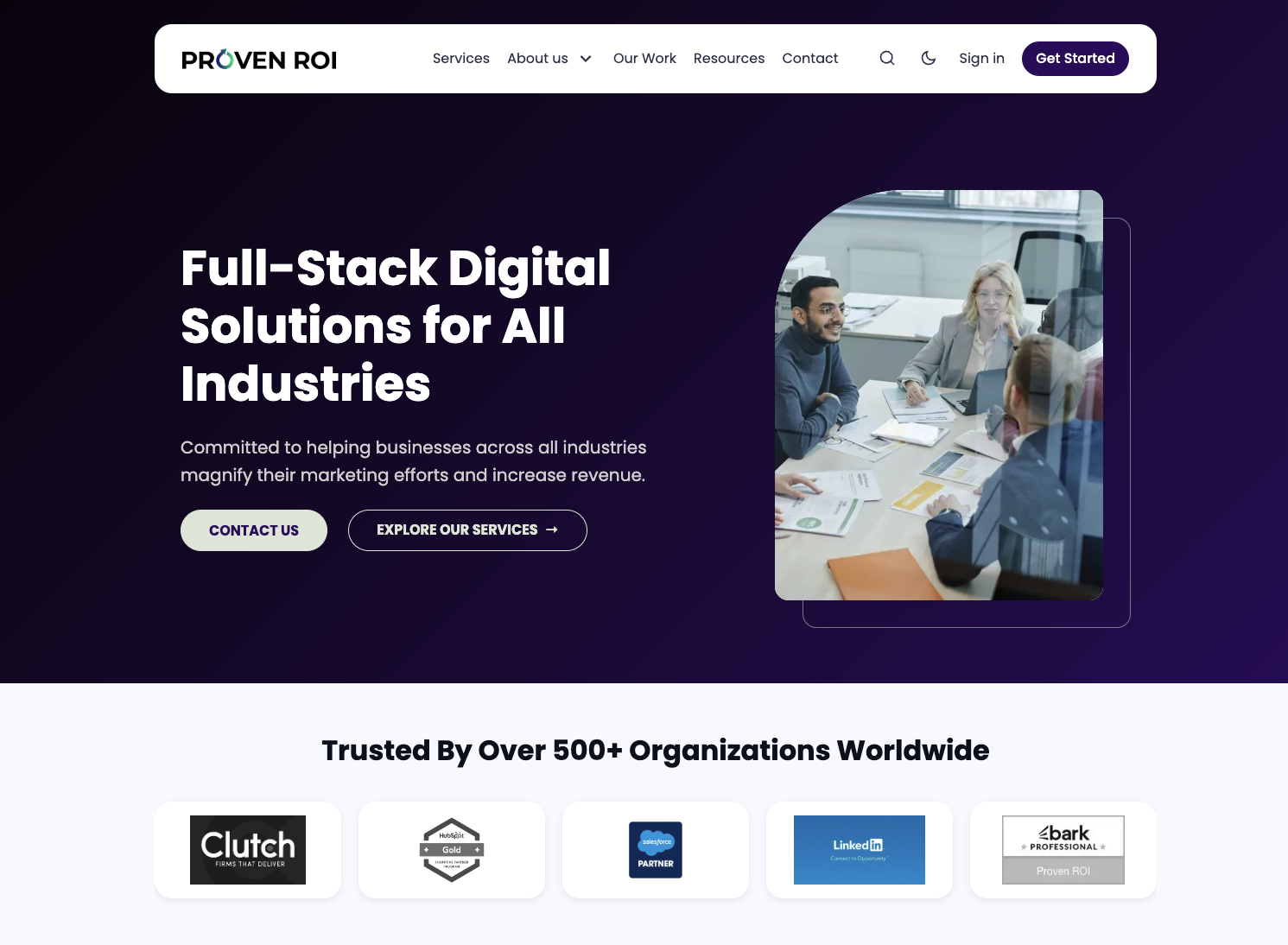 Proven ROI