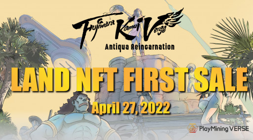 Digital Entertainment Asset Unveils Launch Date for 'Land NFT' Designed by Fujiwara Kamui