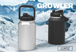 Everich 01001 stainless steel growler 