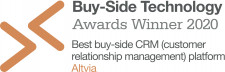 Buy-Side Technology Awards Winner 2020