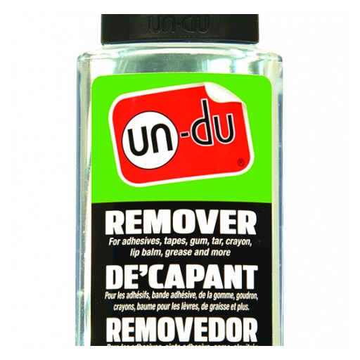New VOC Compliant Un-Du Remover Provides Easy Removal for Self-Adhesive Products, Tapes, Labels, Adhesive Gunk, Grease, Oils and Gum.