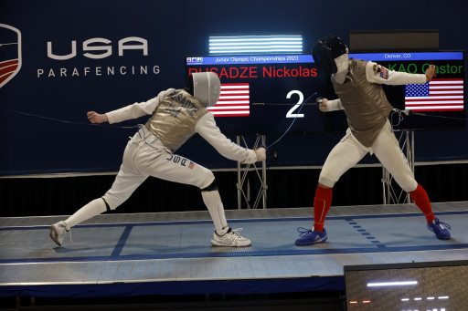 Tim Morehouse Fencing Club Fencer Nickolas Rusadze Wins Gold at USA Fencing's Junior Olympics