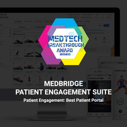 MedBridge Recognized for Digital Patient Care Innovation With 2020 MedTech Breakthrough Award