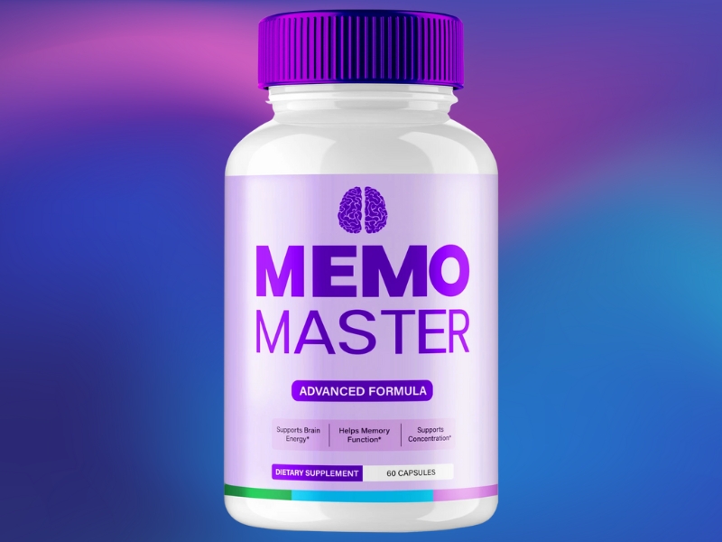 Memo Master Brain Support Supplement - 60 Capsules For Focus & Cognitive Sharpness (Sigma Times)