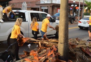 Scientology Volunteer Ministers after Hurricane Irma in Clearwater, Florida