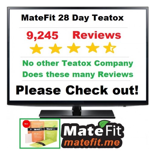 MateFIt Teatox - 28 Day Teatox - 28 Day Tea Detox with 9245 Customer Reviews