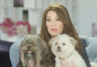 Lisa Vanderpump and her dogs
