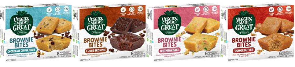 Veggies Made Great Debuts New Brownie Bite Flavors