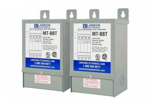 Larson Electronics Releases 3PH Delta Step-Up Buck and Boost Transformer, 4.69 Amps, 240D Primary & 270D Secondary