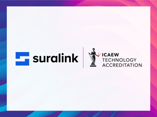 Suralink Announces Accreditation With Institute of Chartered Accountants in England and Wales (ICAEW)