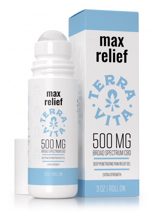 For Those Soon to Be Pain-Free: TerraVita Releases Its CBD-Enhanced Max Relief Gel Roll-On
