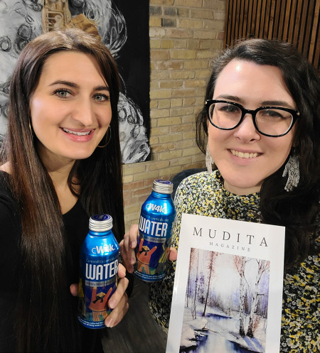 Mudita magazine co-founders Stephanie Krubsack and Emily Porter