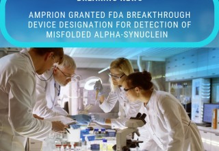 Amprion Receives FDA Breakthrough Device Designation for Detection of alpha-Synuclein
