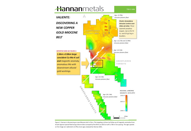 Hannan Metals Ltd., Monday, April 4, 2022, Press release picture