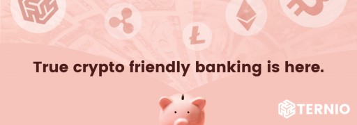Ternio Launches Crypto Friendly Banking With FDIC Insured Checking Accounts for BlockCard Customers