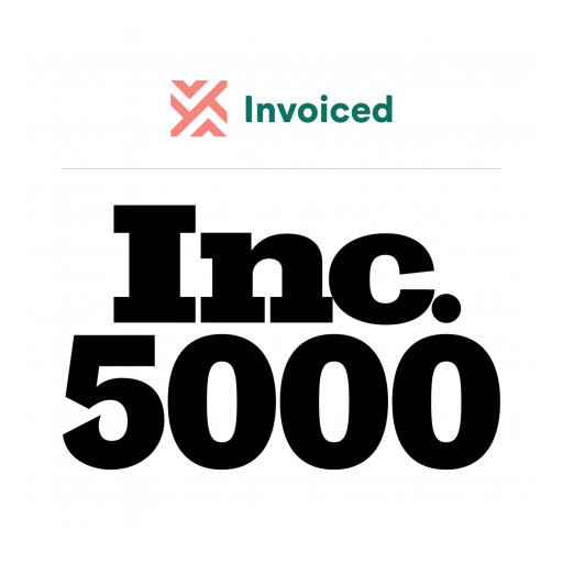 Invoiced Named to the Inc. 5000 List of America's Fastest-Growing Private Companies