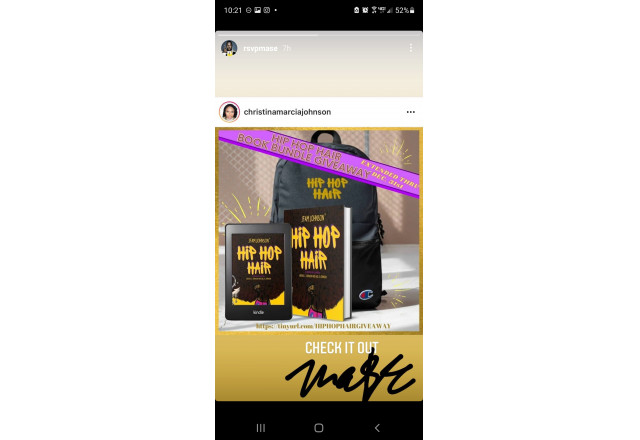 MA$E's Instagram Story (February 2021)