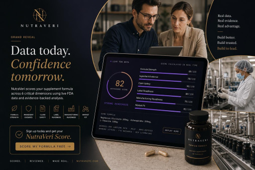 NutraVeri Wants to Stop Supplement Brands From Losing $40,000 on a Product That Was Never Going to Sell, and It's Paying a Network to Help