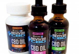 Reviver CBD Oil Drops, Capsules, Lotion and NEW Cold Freeze Roll On