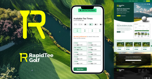 RapidTee Golf Announces Launch of Revolutionary Tee-Time Booking Platform and Exclusive Golf Community