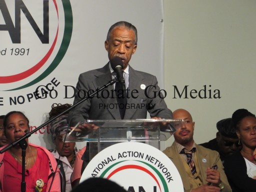 Reverend Dr. Al Sharpton Addresses The Dexter Walter Family