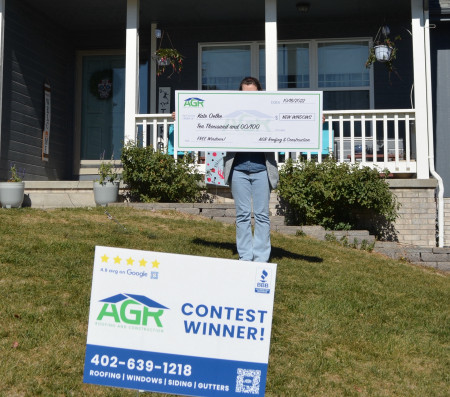 AGR Roofing & Construction Contest Winner